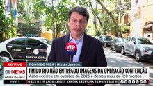 PF informa que não recebeu imagens da Operação Contenção da PM do RJ | TEMPO REAL