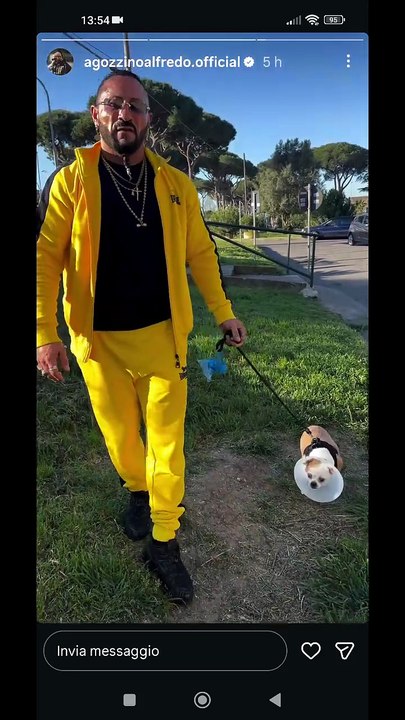 Agozzino Alfredo story oggi devitaliziamo gli occhi di Arnold ormai cieco