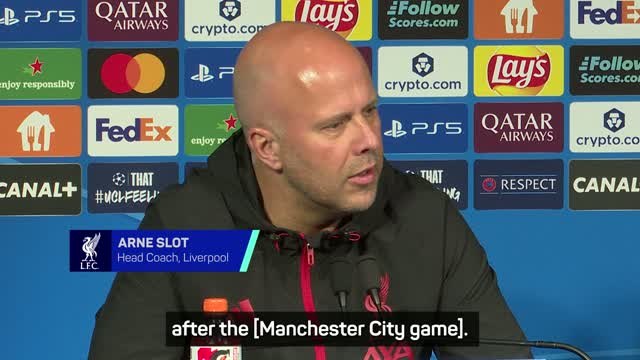 Slot disagrees with Van Dijk's 'giving up' claim