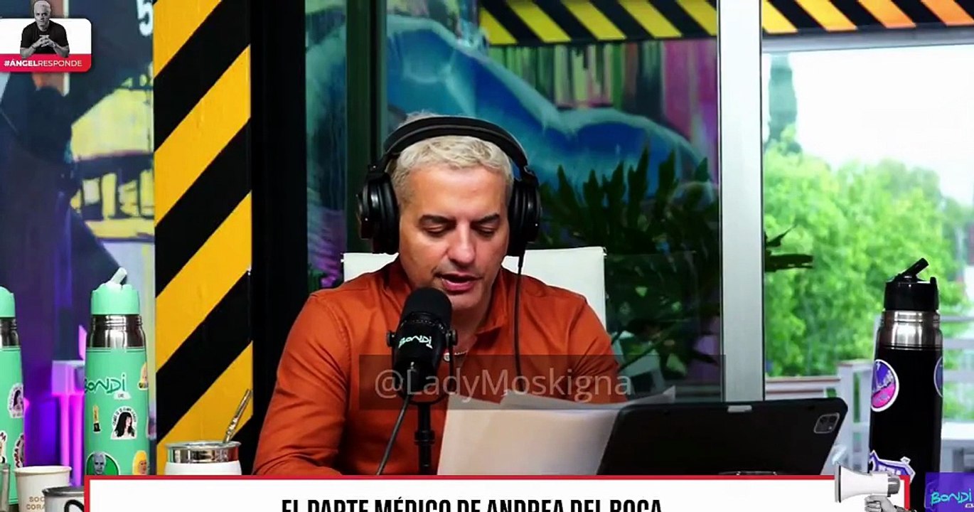 Ángel de Brito refutó la versión de Telefe acerca de la lesión de Andrea del Boca