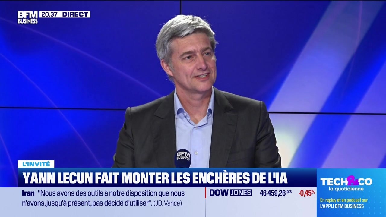 Denis Barrier (Cathay Innovation) : Yann LeCun fait monter les enchères de l’IA - 07/04