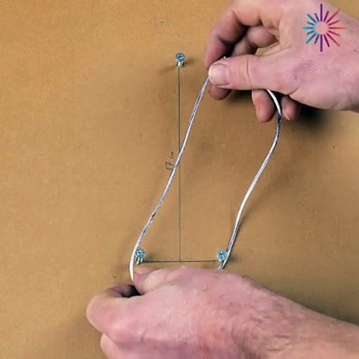 Easy way to draw perfect ovals