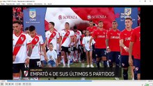 LPF:  Independiente 0 - 0 River (Primer Tiempo)