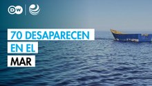 70 desaparecidos tras naufragio de migrantes en el Mediterráneo