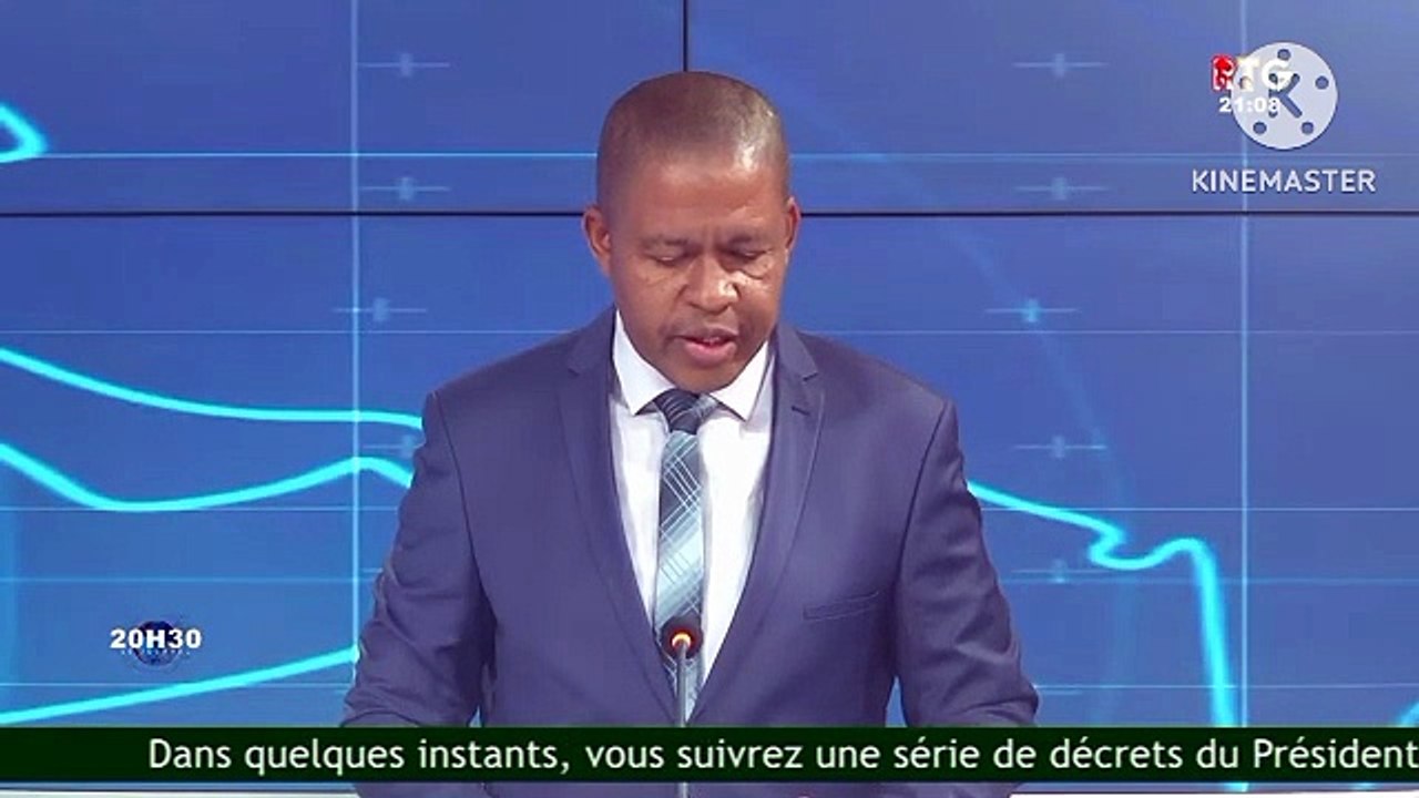 Decret du PRG Mamadi Doumbouya