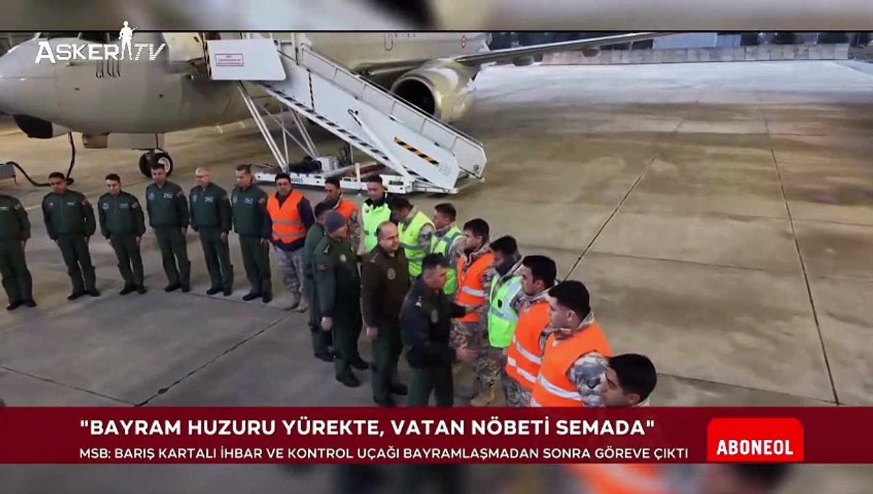 GÖKYÜZÜNDE BAYRAM NÖBETİ: “BARIŞ KARTALI” GÖREV BAŞINDA