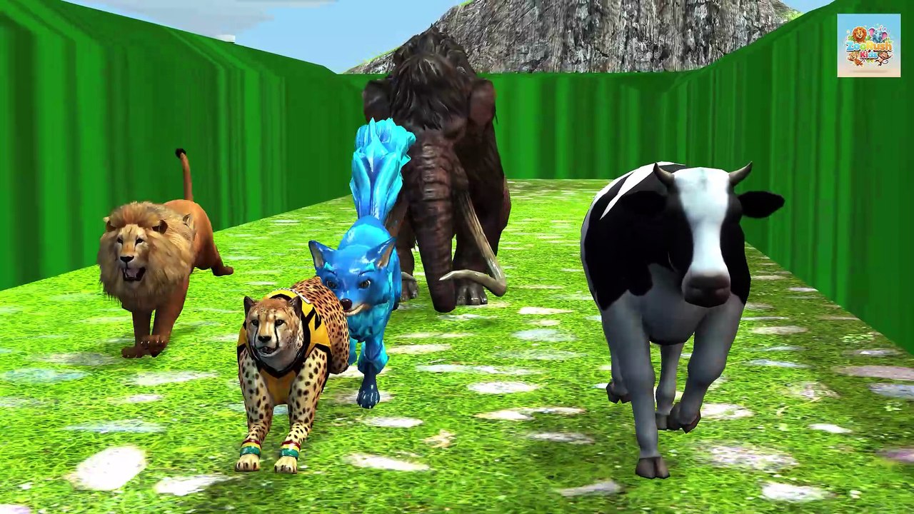 Epic Maze Madness Race 24 Wild Animals Which is the Fastest Animal Animal Revolt Battle Simulator