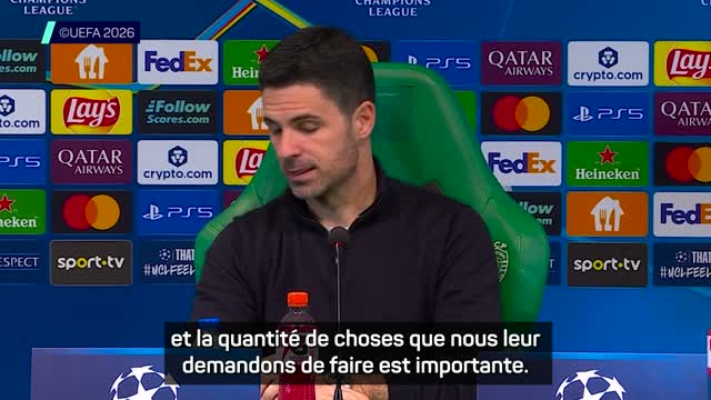 Arsenal - Arteta après la victoire à Lisbonne : "David Raya est extraordinaire"