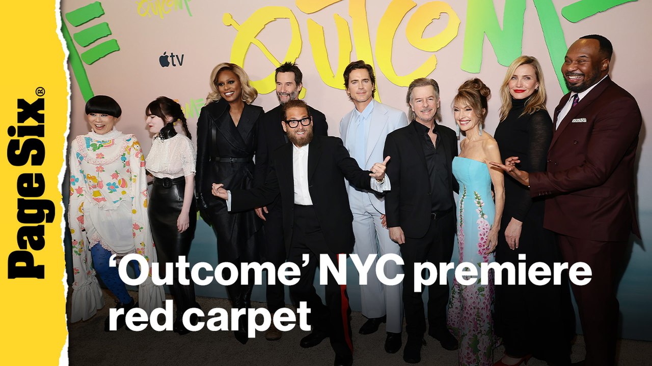 'Outcome' NYC premiere red carpet: Keanu Reeves, Cameron Diaz, Jonah Hill and more