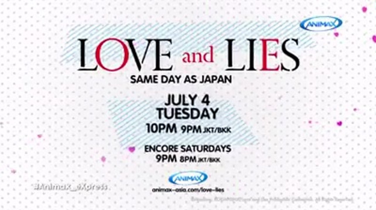 Love and Lies - Same Day as Japan