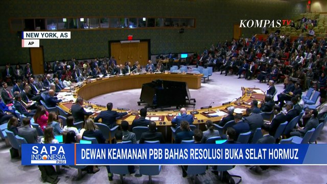 Rusia China Veto DK PBB! Resolusi Soal Selat Hormuz Belum Dapat Diadopsi | SAPA PAGI