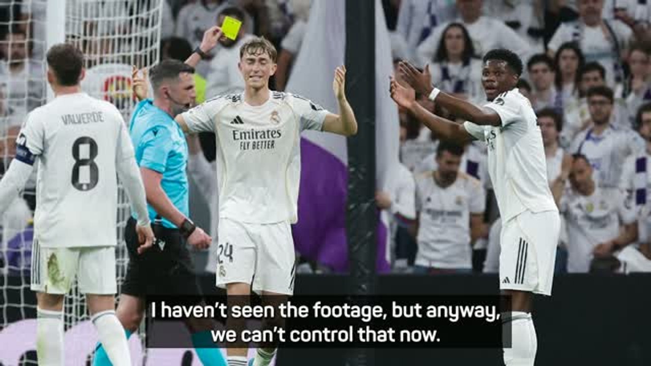 Suspended Tchouameni feels yellow card was unjust against Bayern