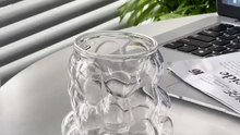350/400ml Clear Heat Resistant Glass Coffee Mug