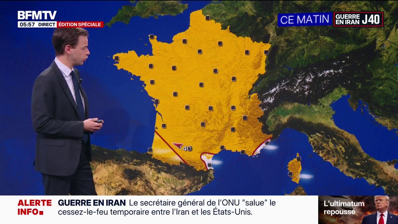 Des températures douces ce mercredi sur toute la France