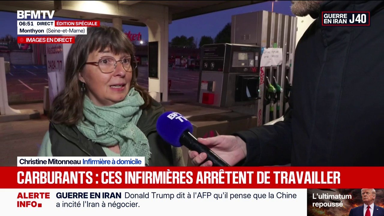 "L'idéal ce serait d'avoir un tarif préférentiel": ces infirmières confrontées à la hausse du carburant