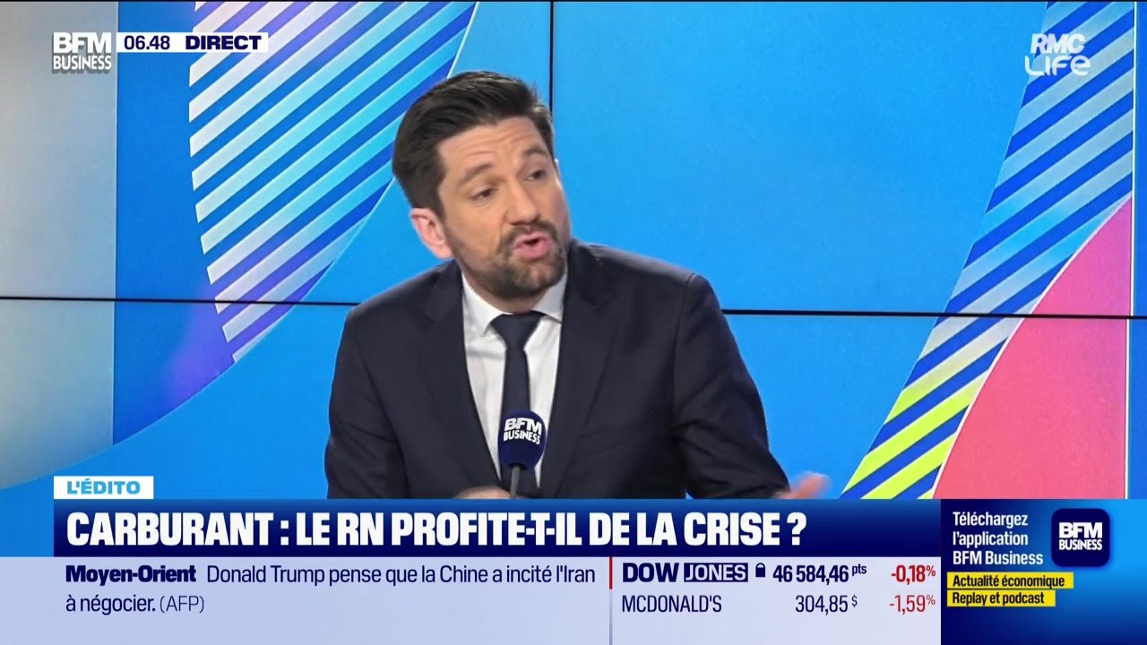 L’Edito de Raphaël Legendre : Carburant, le RN profite-t-il de la crise ? - 08/04
