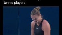 When you put microphone on tennis players