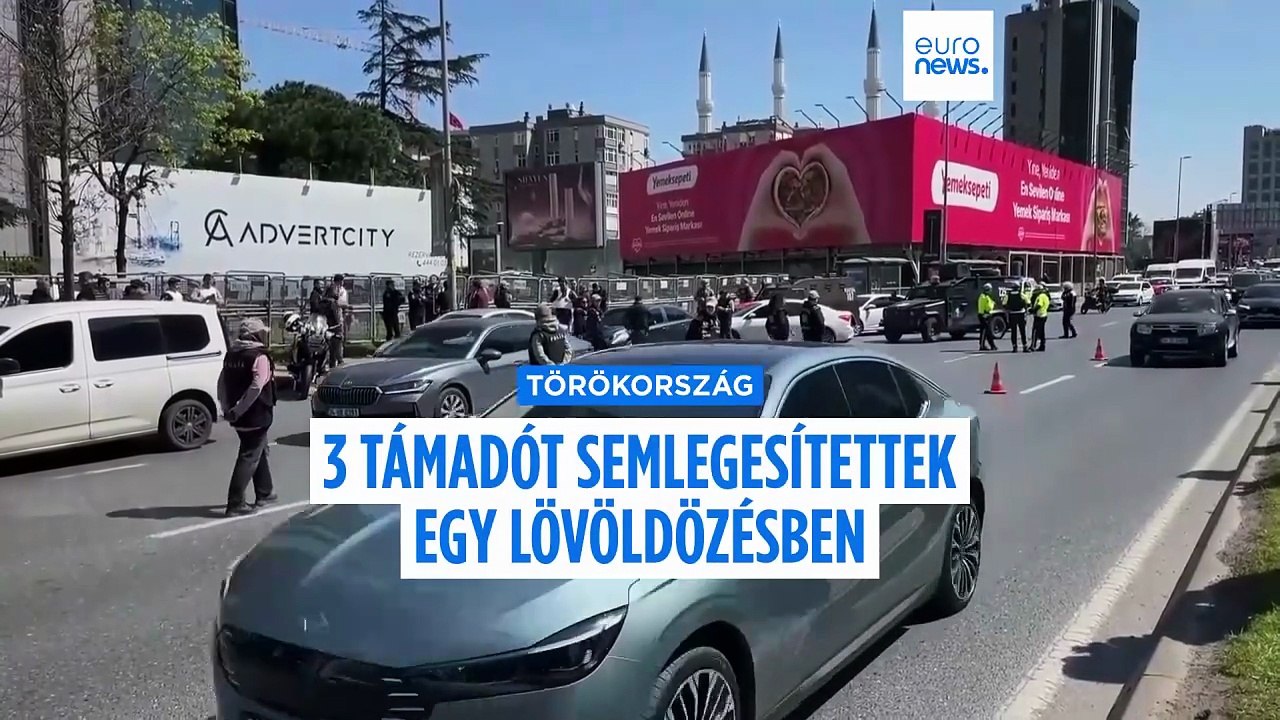 Fegyveres támadás az isztambuli izraeli főkonzulátus körül: nyomozás indult