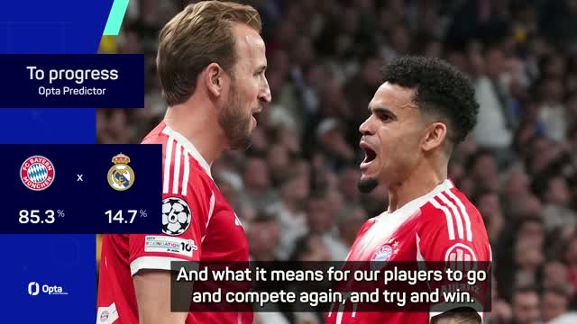 Kompany respectful of a Real Madrid remontada after Bayern win first leg