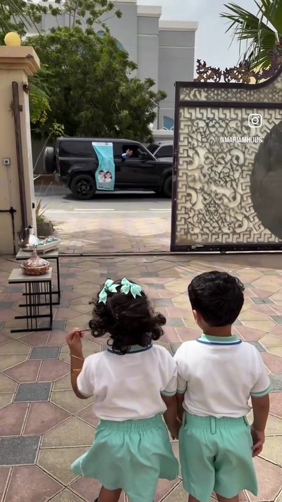Sharjah teachers deliver gifts to children’s doorsteps amid closures