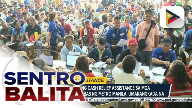 Pamamahagi ng cash relief assistance sa tricycle drivers sa labas ng Metro Manila, umarangkada na; higit 300K tricycle drivers sa iba't ibang rehiyon, target | ulat ni JM Thompson
