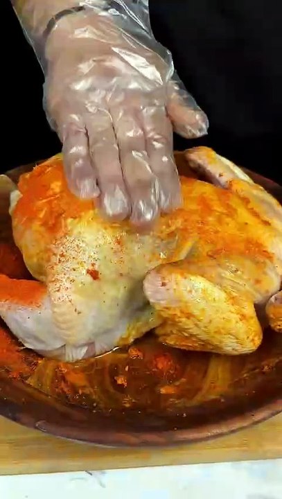 Ultimate ASMR Spicy Chicken Roast & Savory Bite...