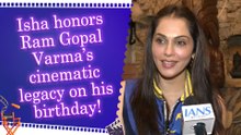 IANS Exclusive: Isha Koppikar reminisces about Ram Gopal Varma’s iconic films at his birthday bash