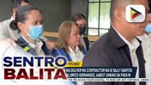 Kontraktor na si Sally Santos, isinalaysay sa Sandiganbayan na umabot sa P400M ang pinakamalaking halaga ng pera na nai-deliver kay dating DPWH Official Brice Hernandez
