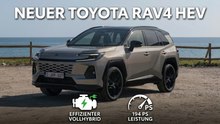 2026 Toyota RAV4 HEV in Avantgarde Bronze: Moderner Vollhybrid im Check
