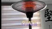 Three Settings 900w 1200w 2100w Patio Heaters Infrared Heaters Freestanding Electric Heaters