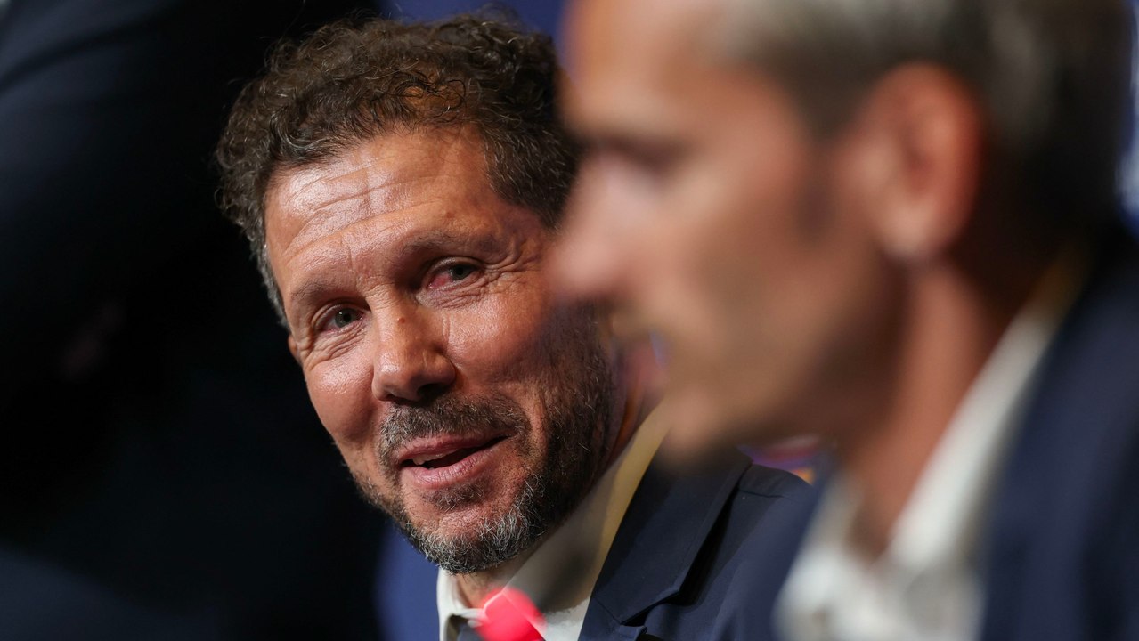 Applaus im Saal: Simeone richtet emotionale Worte an Griezmann