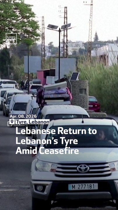 Lebanese Return to Lebanon’s Tyre Amid Mideast Ceasefire