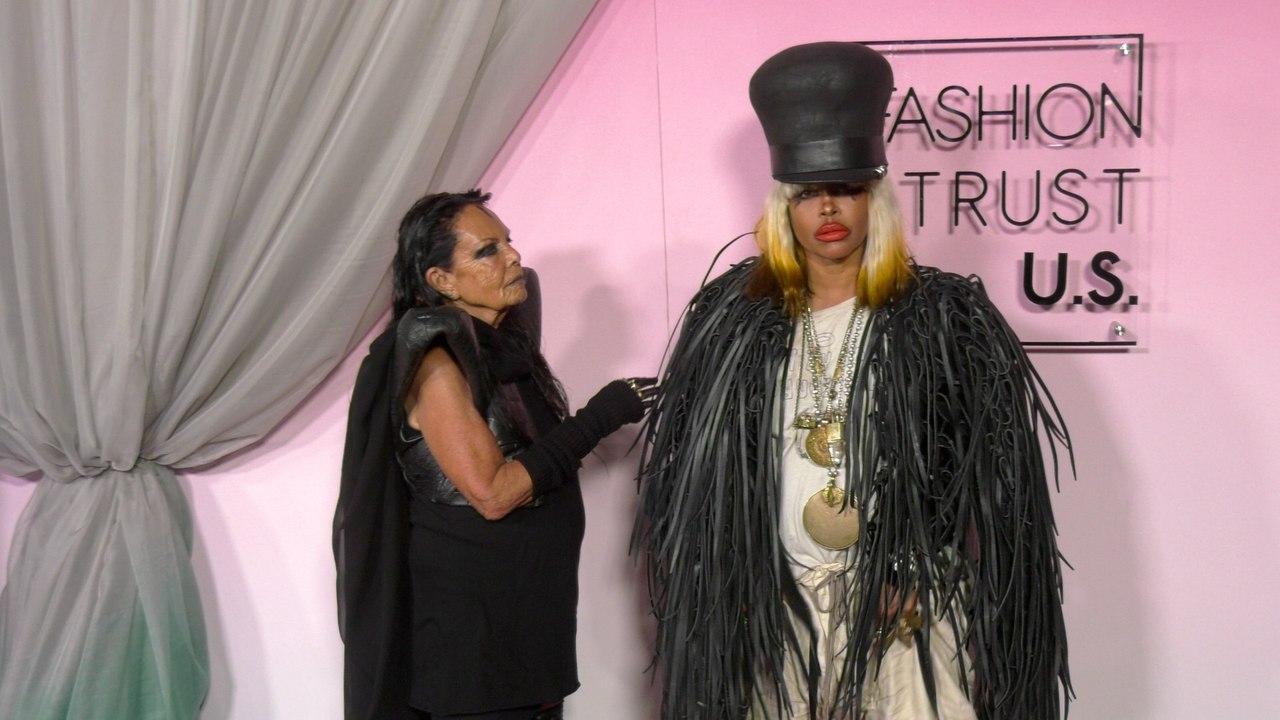 Michele Lamy and Erykah Badu 2026 Fashion Trust U.S. Awards Pink Carpet