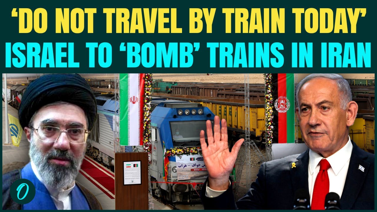 Israel Drops CHILLING Train Warning In Iran As Trump Ready To Blow Iran’s Power Plants | US Iran War