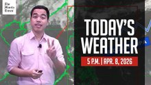 Today's Weather, 5 P.M. | Apr. 8, 2026