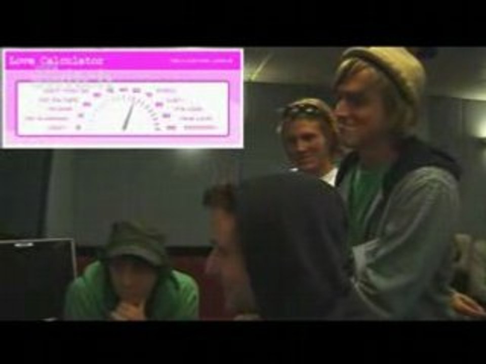 McFLY - Try Out The Slink Love Calculator - Radio 1