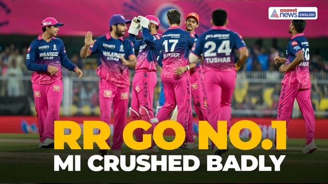 Rajasthan Royals Storm to No.1 After Crushing Mumbai Indians | IPL 2026 Highlights
