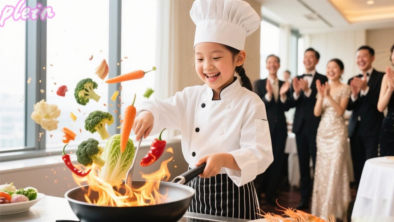 Le PDG adore manger du riz frit sur un stand, mais il ne sait pas que la cuisinière est sa fille！