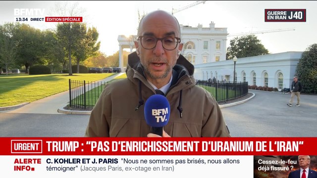 Guerre au Moyen-Orient: Il n'y aura plus d'enrichissement d'uranium en Iran , déclare Donald Trump