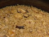 Arroz con boletus