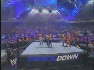rey edge and cena vs benoit eddie and angle