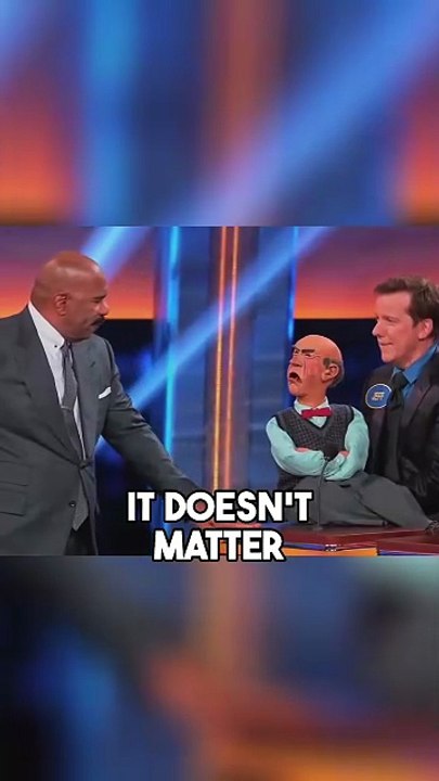 Jeff Dunham Lets His Dummy Loose on Steve Harvey on Celebrity Family Feud