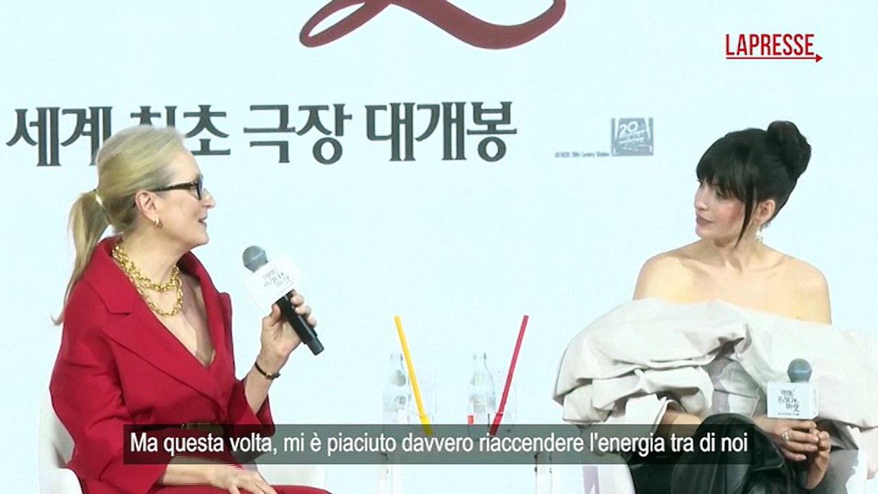 Il diavolo veste prada 2, Meryl Streep: "Ora tra noi chimica diversa, nel primo ero un po' infelice"