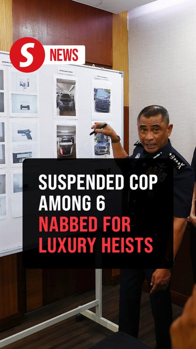 Senior police officer among six held for RM4.4mil armed robberies