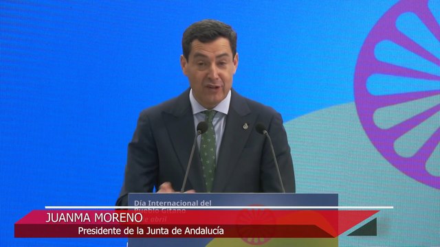 Moreno destaca que el pueblo gitano forma parte esencial de la naturaleza de Andalucía