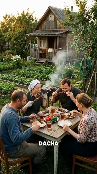 In the Soviet Union a dacha was less a place for rest and more like a second shift. Every weekend my wife and I worked in the ...r a long day. By autumn we brought home bags full of vegetables, and that harvest fed our family almost the entire winter.