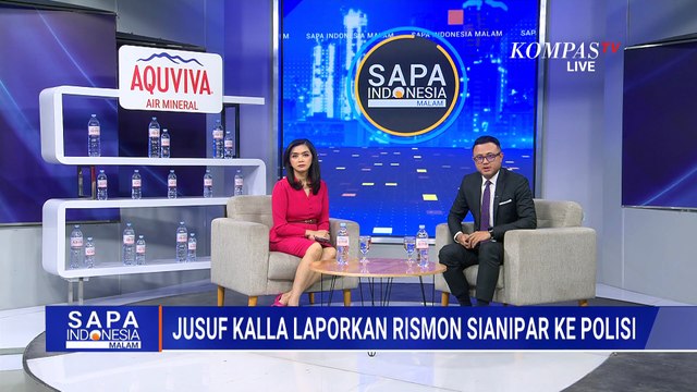 Jusuf Kalla Laporkan Rismon Sianipar ke Bareskrim, Bantah Tuduhan Dana Rp5 Miliar | SAPA MALAM