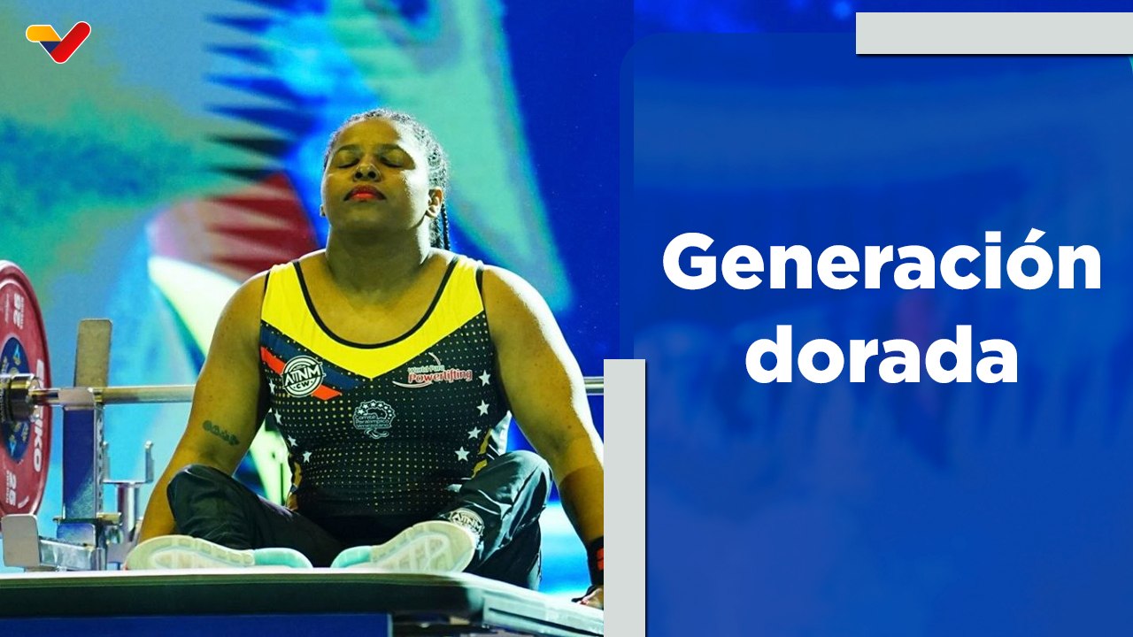 Deportes VTV | ¡Oro para Venezuela! Clara Fuentes alcanza campeonato de Para Powerlifting en Bangkok