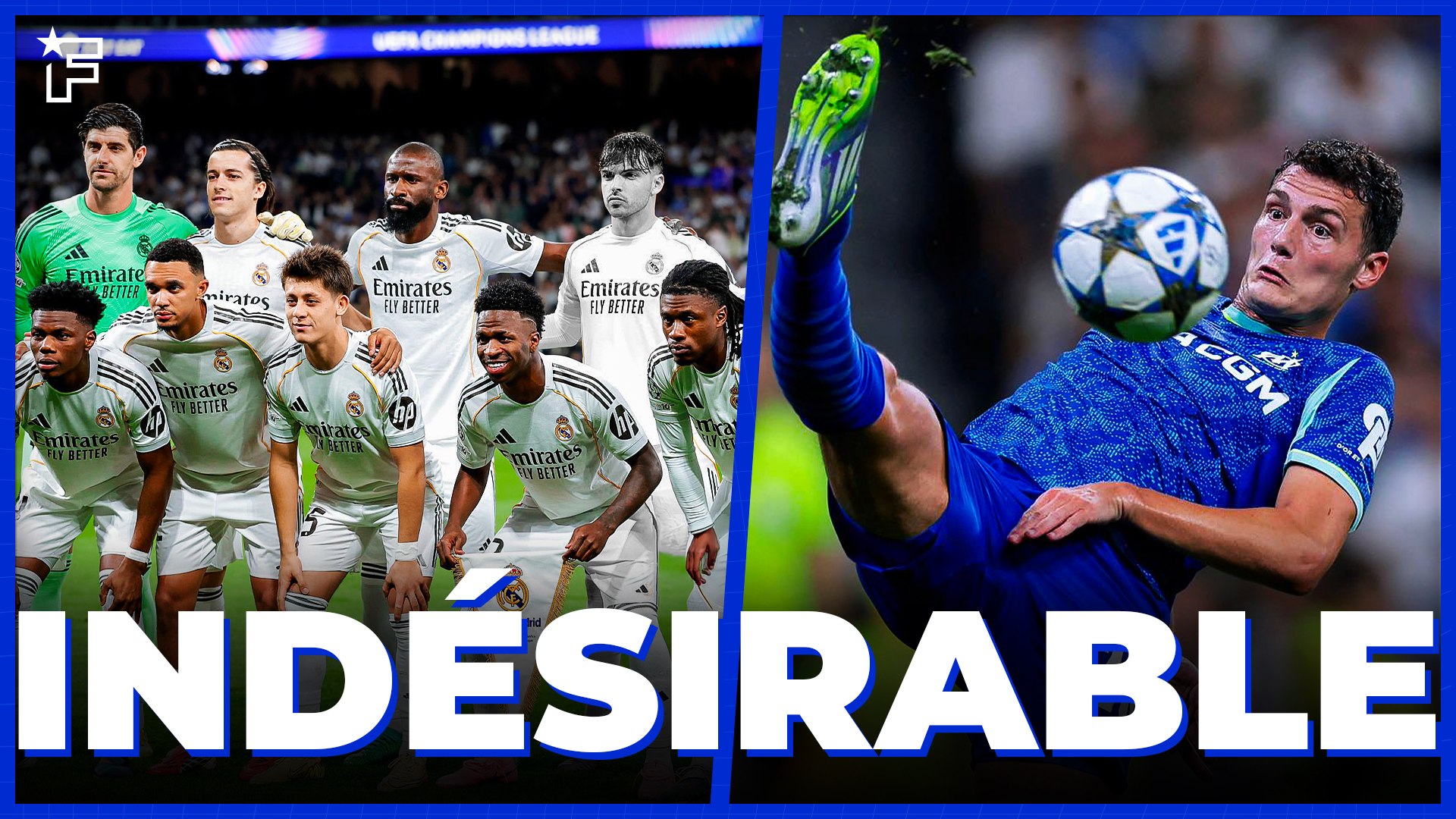 Ballon De Foot Real Madrid Taille 5 | Officiel, PVC Doré/bleu/blanc | Idéal Pour Matchs Et Entraînement