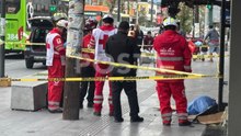 Investigan muerte de hombre en avenida Juárez en el centro de Monterrey